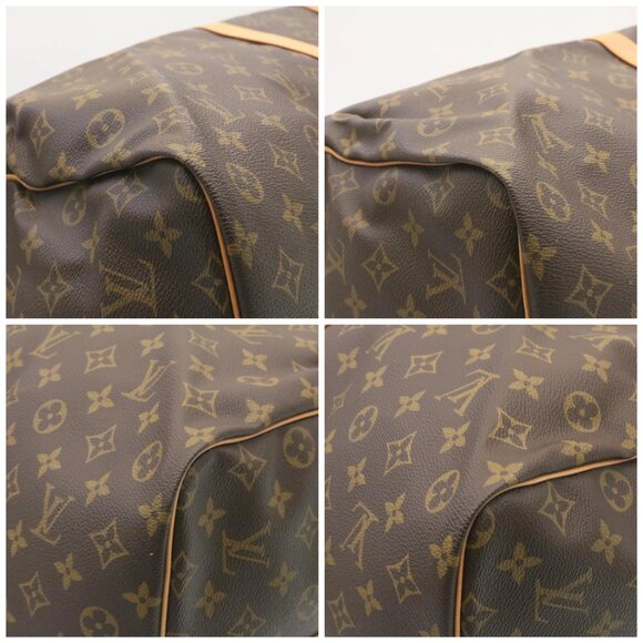 LOUIS VUITTON Monogram Keepall Bandouliere 60 Boston Bag M41412 LV Auth 27538V - Picture 15 of 15